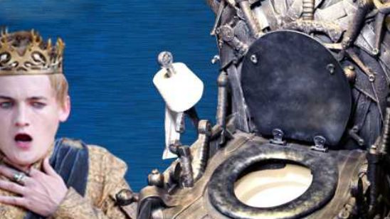 'Juego de Tronos': Construyen un váter inspirado en el Trono de Hierro noticias imagen
