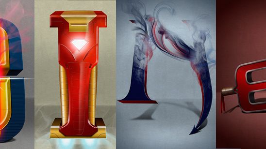 Sorprendente abecedario hecho con superhéroes y villanos de comic noticias imagen