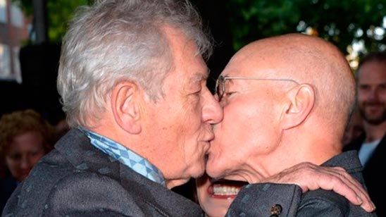 'Mr. Holmes': Ian McKellen y Patrick Stewart se reencuentran en la premiere del filme