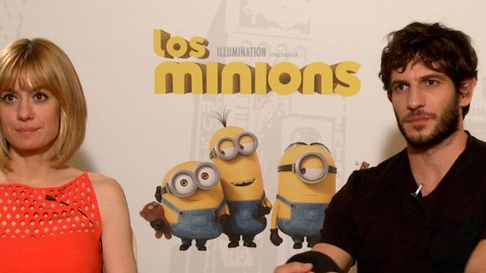 Entrevista a Quim Gutiérrez y Alexandra Jiménez de 'Los minions' noticias imagen