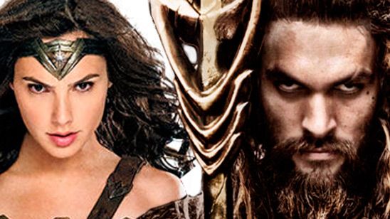 'Batman v Superman: El amanecer de la justicia': Wonder Woman y Aquaman posan juntos por primera vez