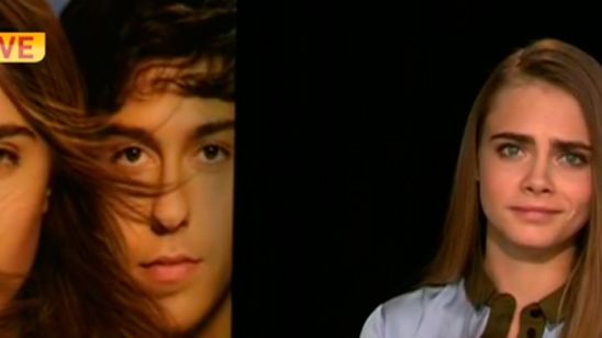 'Ciudades de papel': Cara Delevingne se enfrenta a una entrevista de lo más incómoda noticias imagen