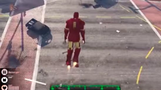 Gracias a un usuario de YouTube podrás jugar con Iron Man en el Grand Theft Auto V  noticias imagen
