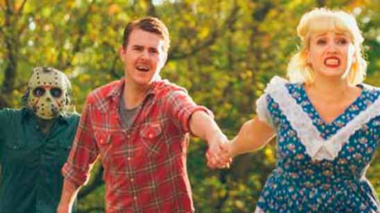 'Viernes 13': Esta pareja huye de Jason Voorhees en la sesión de fotos de su boda noticias imagen