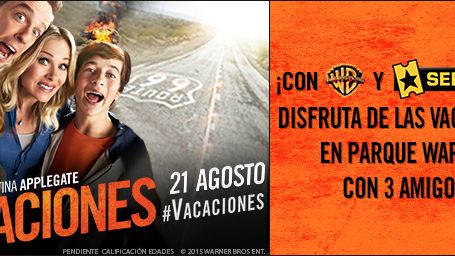 'VACACIONES': ¡Gana entradas al PARQUE WARNER! noticias imagen
