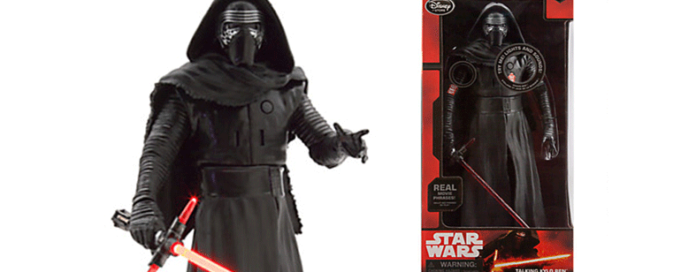 'Star Wars: El despertar de la fuerza': El juguete parlante de Kylo Ren desvela partes importantes de la trama noticias imagen