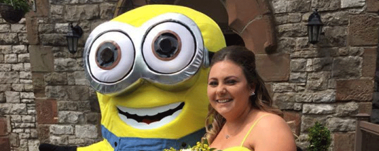 Una fan de los Minions hace una boda temática con ellos de protagonistas noticias imagen
