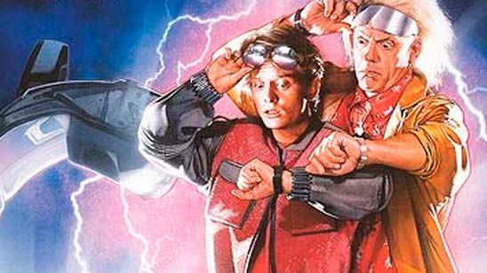 'Regreso al futuro II': Así posaron Michael J. Fox y Christopher Lloyd para el mítico póster noticias imagen