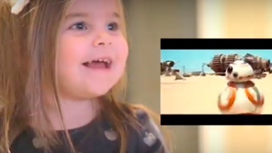 'Star Wars: El despertar de la Fuerza': ¿Te emocionaste como esta niña al ver la película? noticias imagen