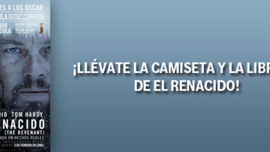 ¡Gana la camiseta y la libreta de 'El Renacido'!  noticias imagen
