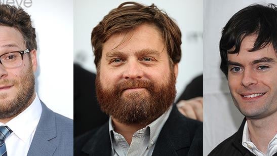 Seth Rogen, Zah Galifianakis y Bill Hader protagonizarán una comedia ambientada en el espacio