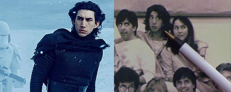 'Star Wars': El increíble parecido de David Schwimmer ('Friends') con Kylo Ren  noticias imagen