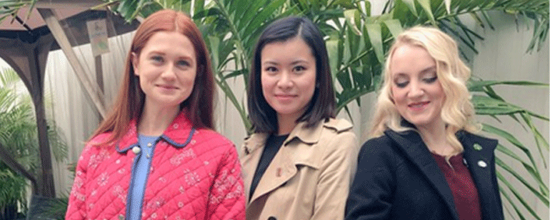 'Harry Potter': Luna Lovegood, Ginny Weasley y Cho Chang se reencuentran gracias a J.K. Rowling noticias imagen