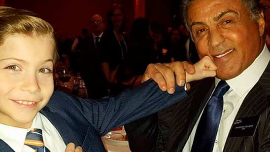 Jacob Tremblay ('La habitación') "da un gancho" a Sylvester Stallone noticias imagen