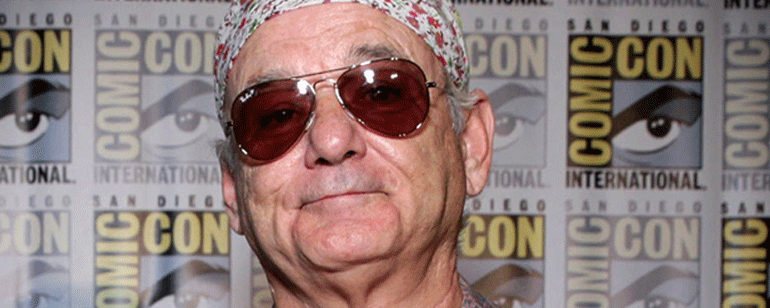 Bill Murray se enfada con dos fans y arroja sus móviles desde una azotea noticias imagen