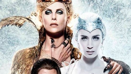 'El cazador y la reina del hielo': Nuevo y glacial póster con Charlize Theron y Emily Blunt
