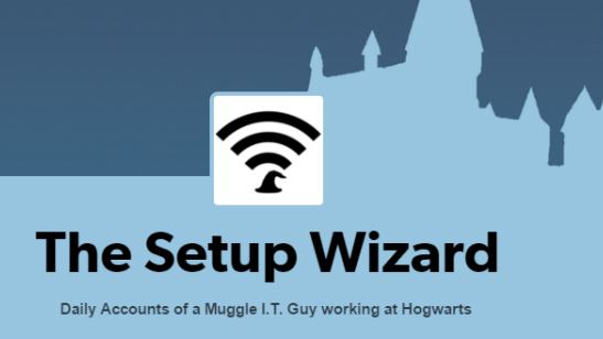 Una cuenta de Tumblr imagina cómo sería la vida de un informático Muggle en Hogwarts