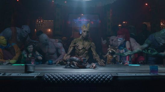 'Guardianes de la Galaxia': James Gunn comparte una divertida escena de la primera parte: 'La última cena de Groot' noticias imagen