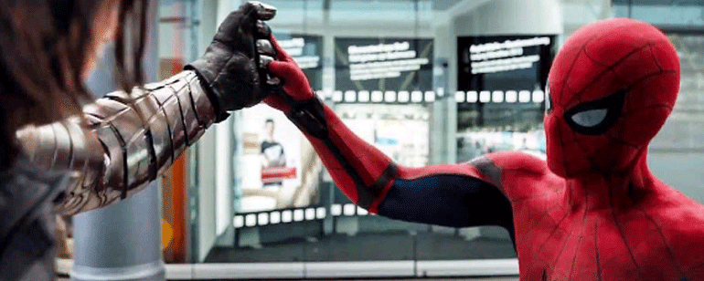 'Capitán América: Civil War': Nuevas imágenes de Spider-Man luchando contra Bucky Barnes noticias imagen