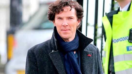 'Sherlock': Nuevas y reveladoras imágenes del rodaje de la cuarta temporada