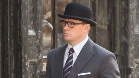 'Kingsman: El círculo dorado': Primeras fotos de un elegante Channing Tatum en el rodaje de la secuela