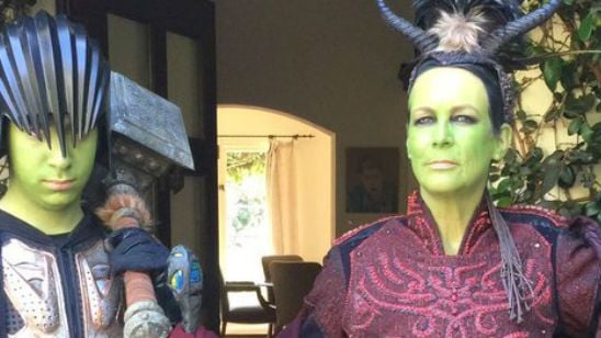 'Warcraft: El origen': Jamie Lee Curtis se disfraza de orco para la premiere de la película noticias imagen