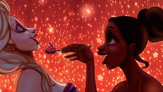 Así serían Elsa, de Frozen, y otras princesas Disney si tuvieran novia noticias imagen