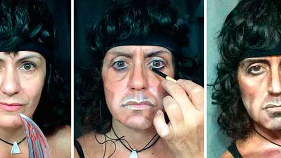 La transformación de esta maquilladora en personajes míticos es increíble