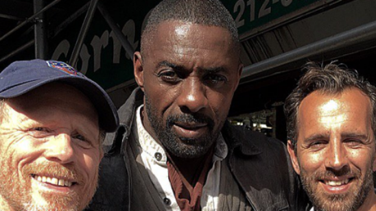 'La Torre Oscura': Ron Howard comparte una nueva foto junto a Idris Elba  noticias imagen