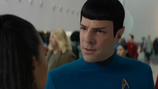 'Star Trek: Más allá': Un nuevo clip de la película muestra la difícil relación entre Spock y Uhura