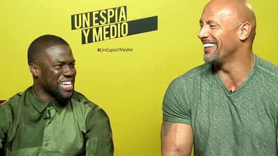 'Un espía y medio': Dwayne Johnson y Kevin Hart comparten los secretos del divertido rodaje noticias imagen