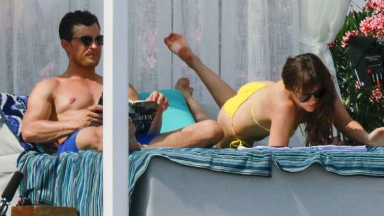 'Cincuenta sombras liberadas': Dakota Johnson y Jamie Dornan, en bañador en el rodaje de la tercera entrega noticias imagen
