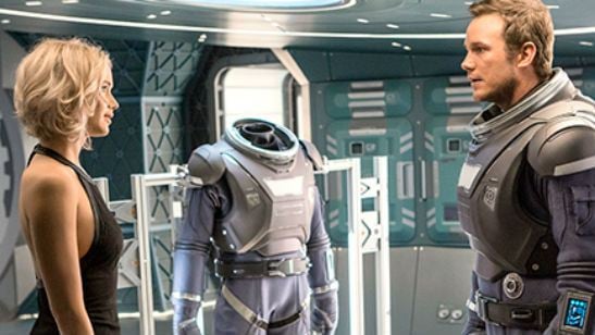 'Passengers': Primeras fotos de la película con Jennifer Lawrence y Chris Pratt