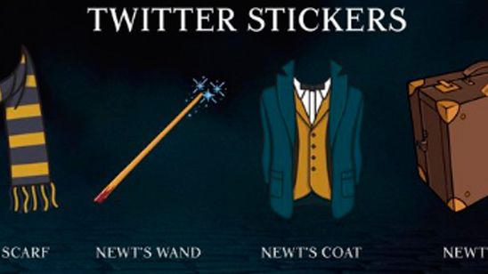 'Animales fantásticos y dónde encontrarlos': Ya puedes poner en tus 'tweets' 'Stickers' temáticos de la película noticias imagen