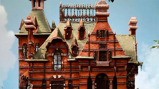 'El hogar de Miss Peregrine para niños peculiares': Una artista hace una réplica exacta de la casa con pan de jengibre noticias imagen
