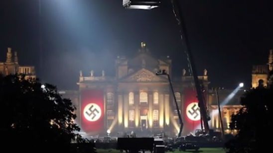 'Transformers: El último caballero': Michael Bay responde a las críticas por las banderas nazis vistas en el set de rodaje  noticias imagen