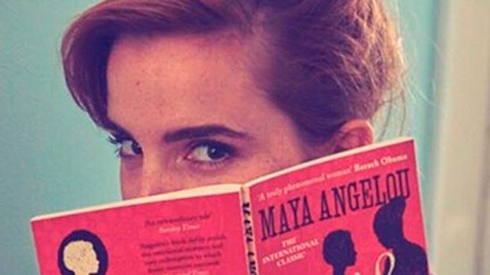 Emma Watson deja libros gratis de Maya Angelou en el metro de Londres noticias imagen