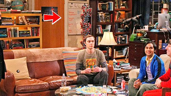 'The Big Bang Theory': ¿Qué esconde la pizarra blanca del fondo de la habitación?