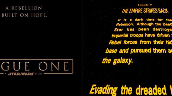 'Rogue One': El creador de las 'letritas' de 'Star Wars' critica el 'spin-off' por no incluirlas noticias imagen