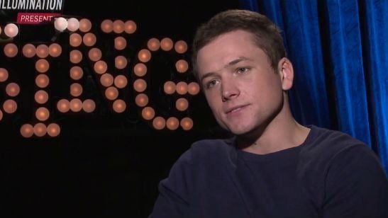 Taron Egerton ('¡Canta!'): "Es tan importante el trabajo del equipo de animación y de diseño como la voz del actor"