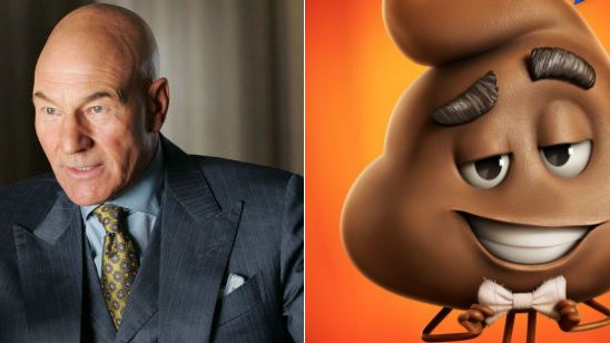 'Emoji: La película': Patrick Stewart pondrá voz al emoticono de la caca sonriente  noticias imagen