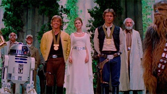 'Star Wars: Una nueva esperanza': Así de entusiasmado estaba el público al final de la película en 1977 noticias imagen
