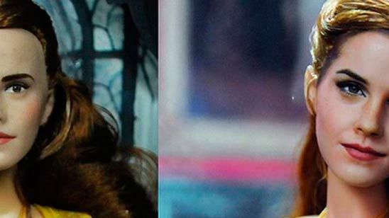 'La Bella y la Bestia': Un artista transforma la muñeca de Emma Watson noticias imagen