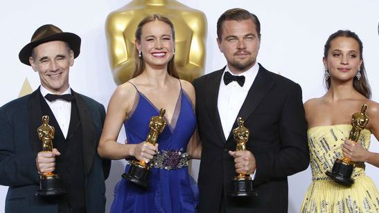 Oscar 2017: Brie Larson y Leonardo DiCaprio presentarán en la gala