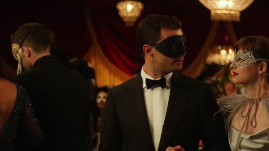 'Cincuenta sombras más oscuras': Nuevo clip de la película con Jamie Dornan y Dakota Johnson en el baile de máscaras