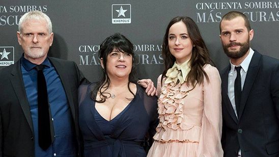 '50 sombras más oscuras': Así fue la 'premiere' en Madrid con Jamie Dornan y Dakota Johnson noticias imagen