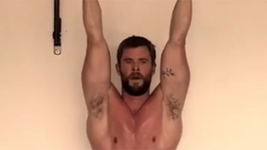 'Thor: Ragnarok': Chris Hemsworth enseña cómo se ha puesto en forma para la película con este vídeo noticias imagen