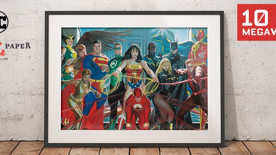 Consigue una serigrafía limitada de los superhéroes de DC con las mini MegaWootbox Crew  noticias imagen