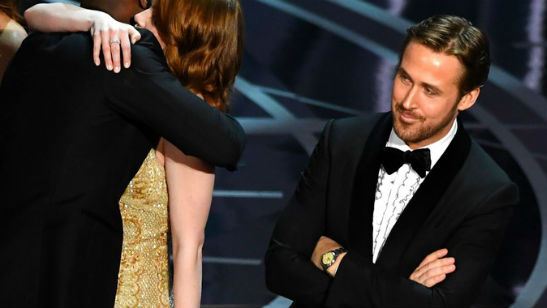 Ryan Gosling explica por qué sonrió tras el error de la ceremonia de los Oscar 