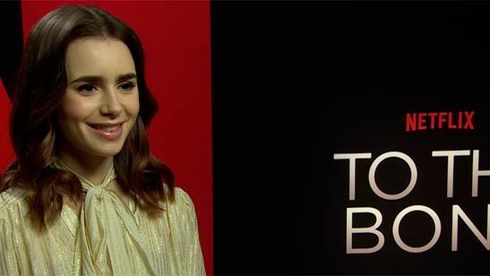 Lily Collins de 'Hasta los huesos': "Espero que esta película haga por nosotros lo que hizo 'Por trece razones' por los jóvenes suicidas"